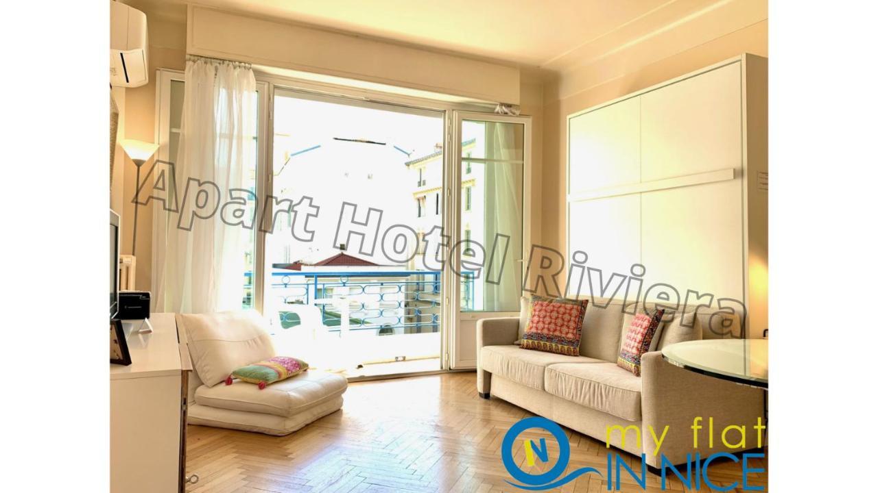Aparthotel Riviera - Hyper Centre Ville - Studio Superieur Ac Avec Balcon Et Apercu Mer - Balcon Massenet 1 Nisa Exterior foto